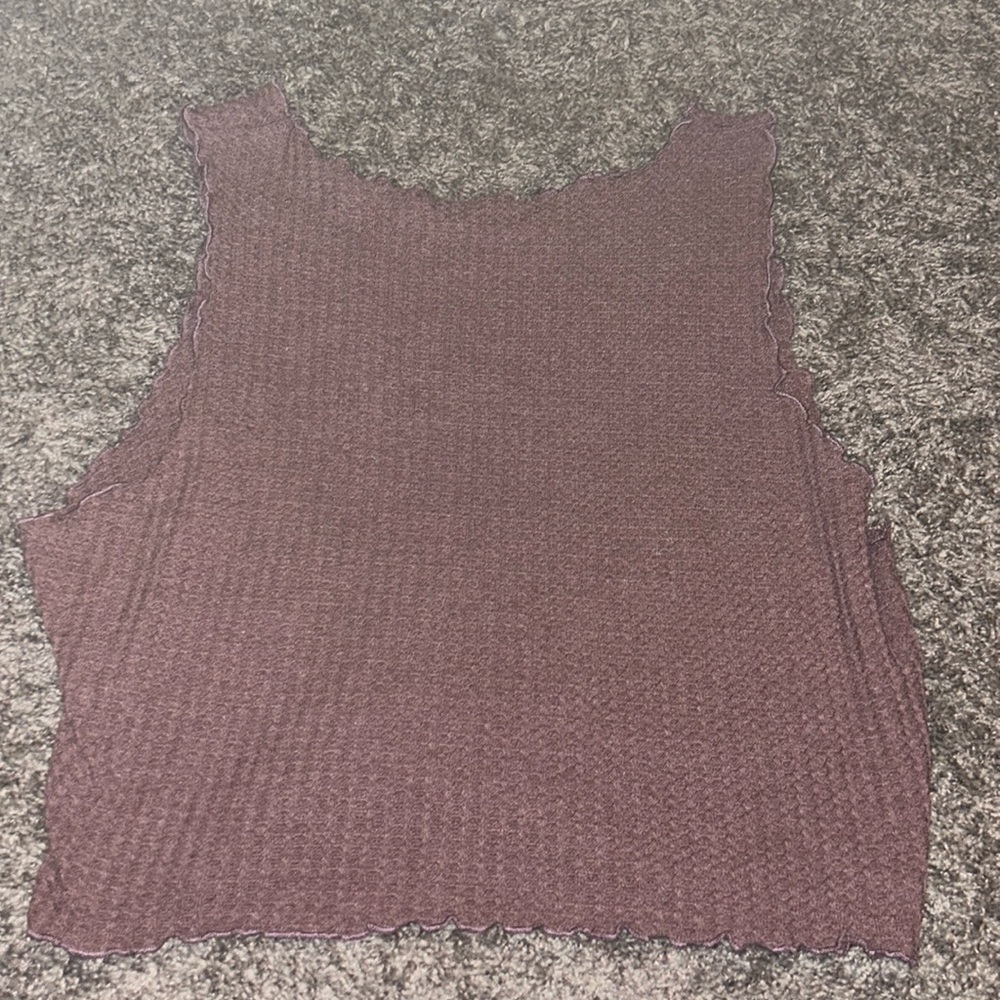 Purple tank top